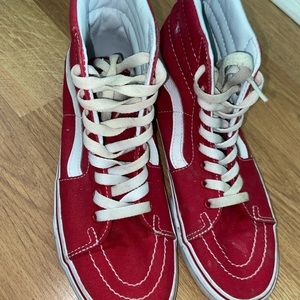 Red vans 8.5 W